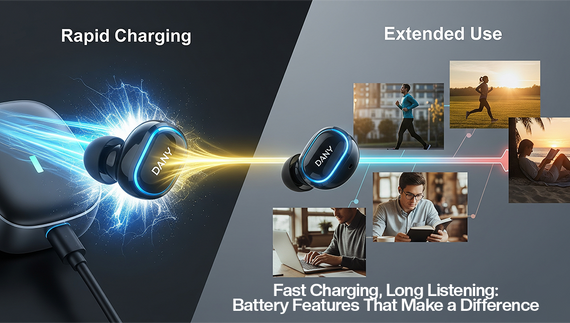 Fast Charging, Long Listening: Battery Features That Make a Difference