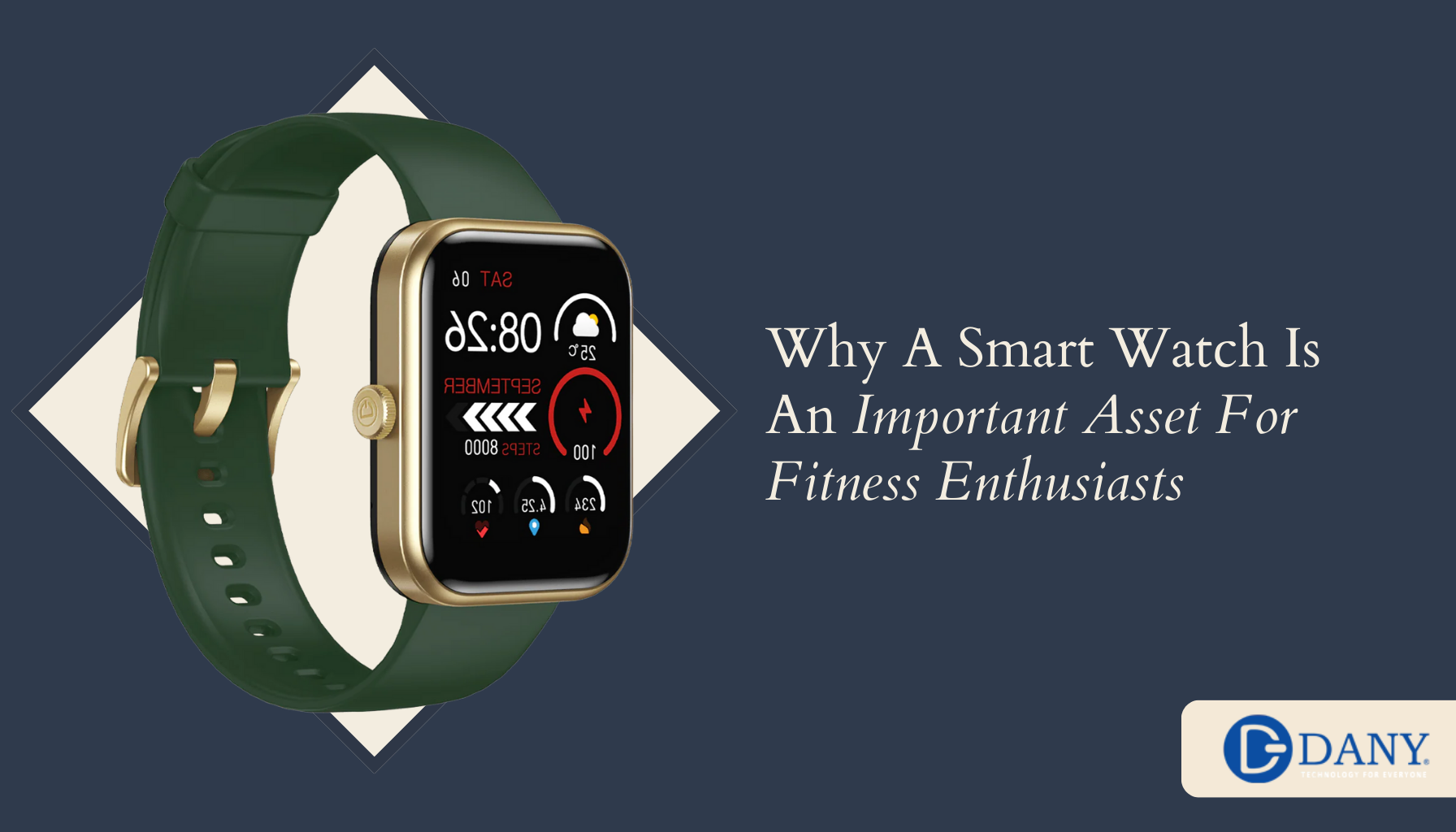 Why A Smart Watch Is An Important Asset For Fitness Enthusiasts