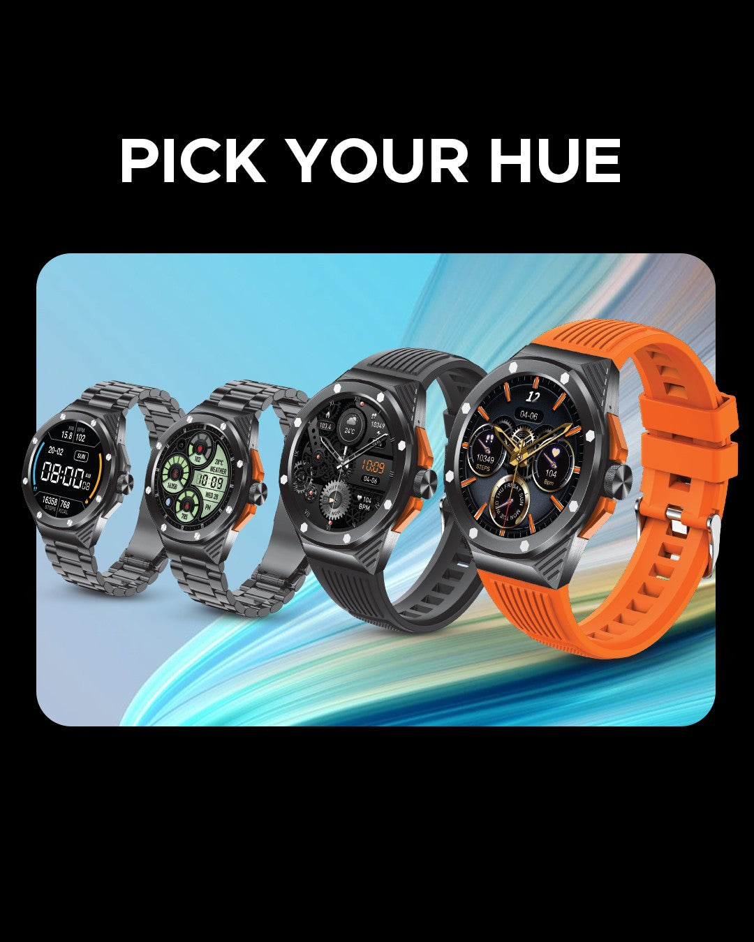 Evolution-smartwatch-colors