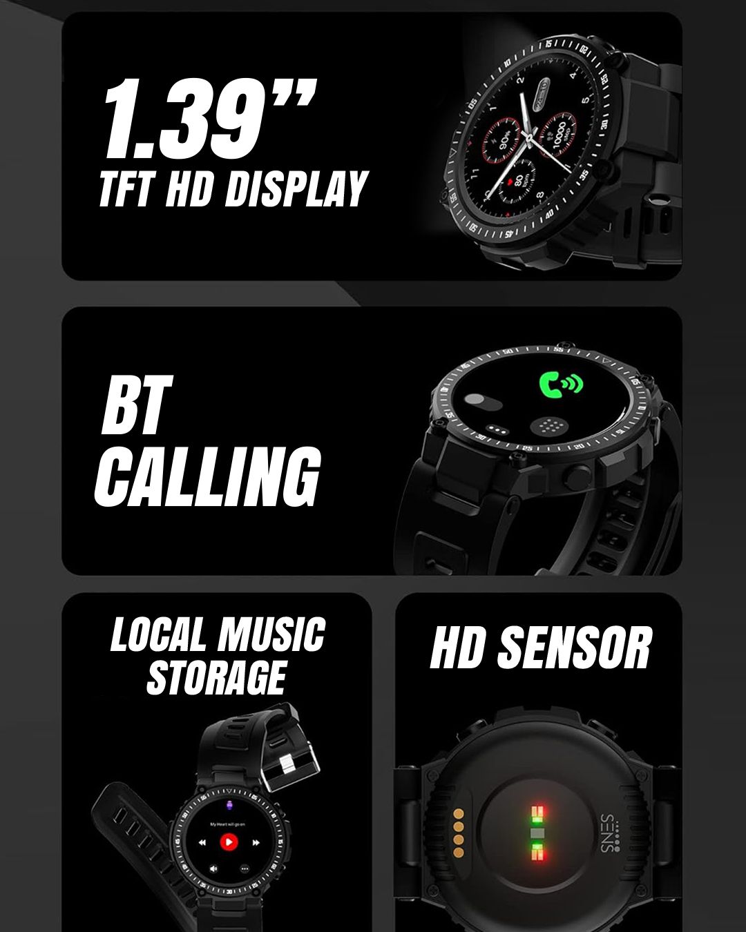 Thunder Smart Watch Specification