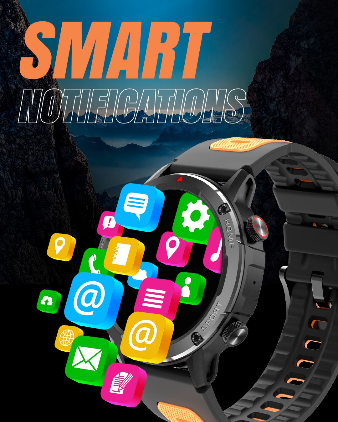 Thunder Smart Watch Notification