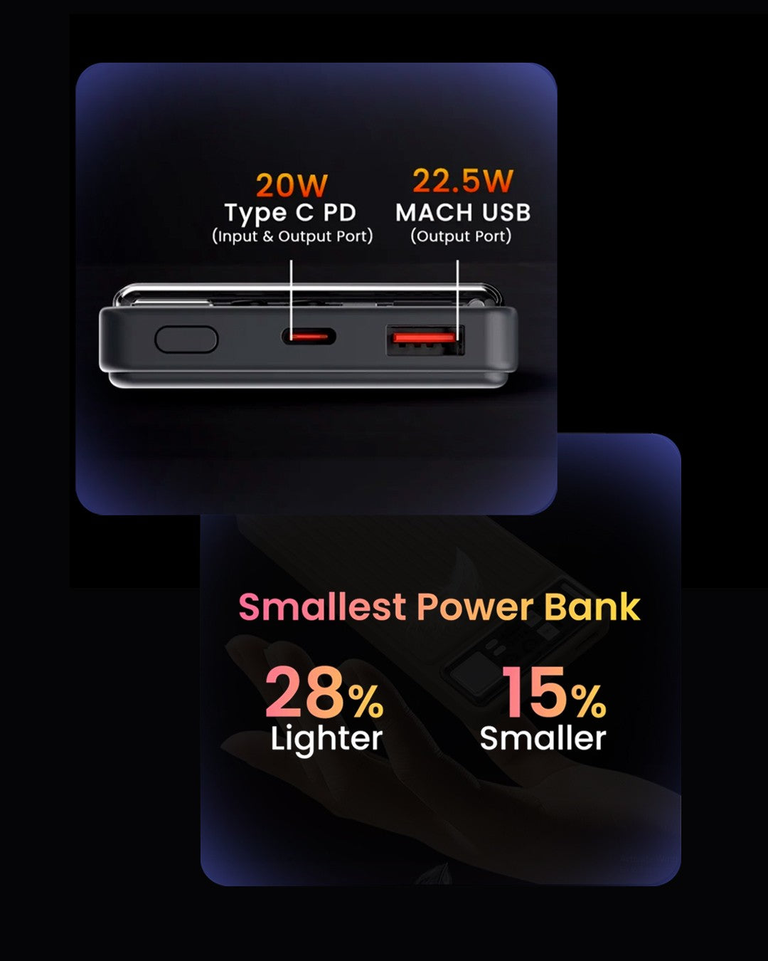 Volt 10000 mah powerbank