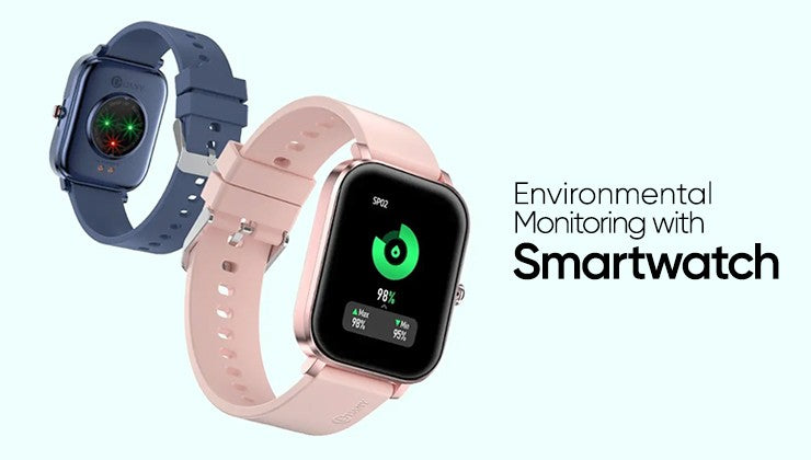 Environmental Monitoring with Smartwatch 