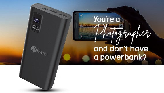 You’re a photographer and don’t have a powerbank