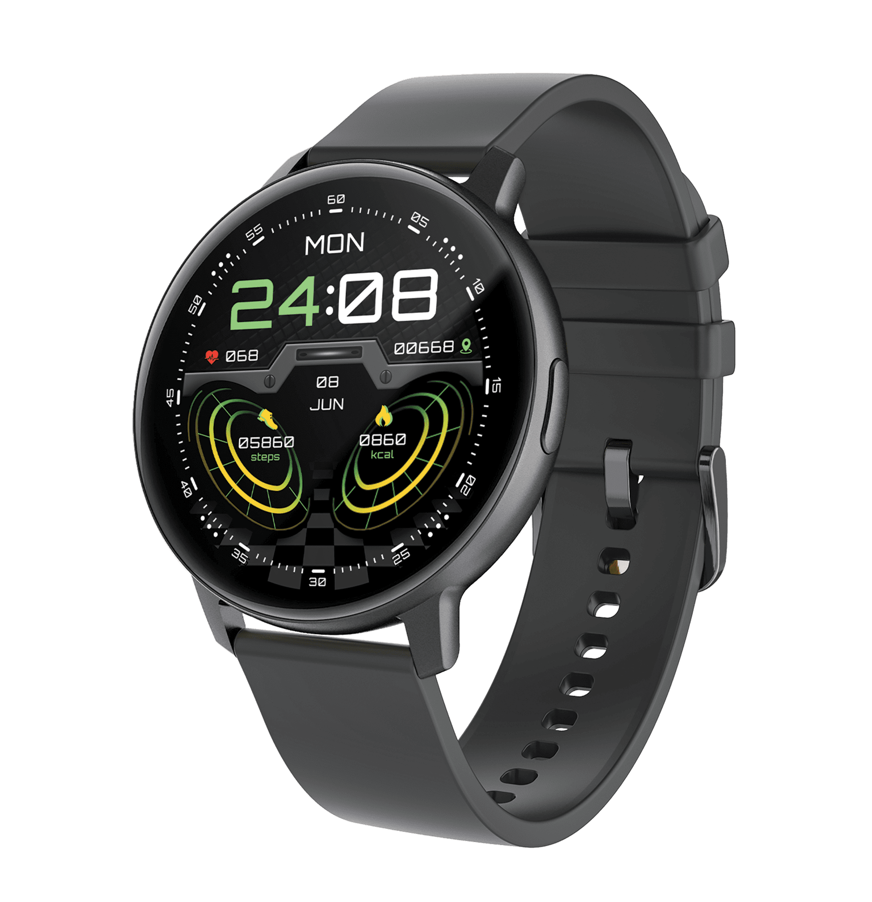 Titan Amoled Smart Watch Black