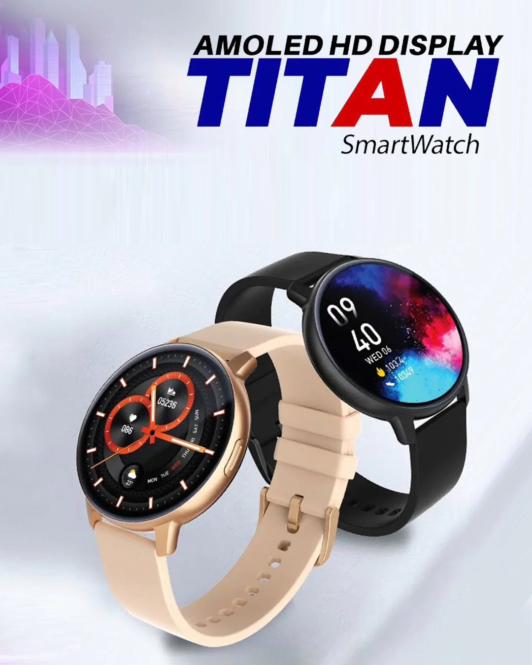 Buy Titan Amoled Smart Watch in Pakistan Dany Technologies