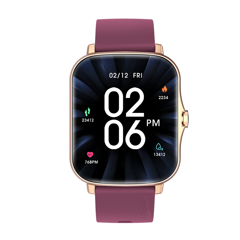 Purple Smart Watch
