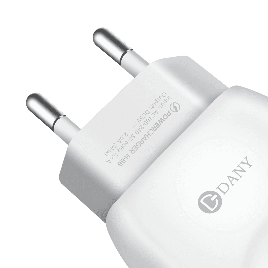 H-88 I-PHONE 2.0 AMP FAST CHARGER